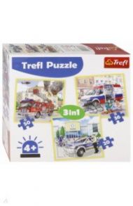 Puzzle-20х36х50 "Спасатели и их машины" (34836)