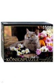 Puzzle-1500 "БРИТАНСКИЙ КОТ" (ГИК1500-8478)