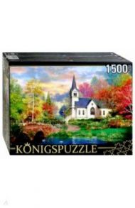 Puzzle-1500 "Д. ДЭВИСОН. ЧАСОВНЯ В ПАРКЕ" (МГК1500-8489)