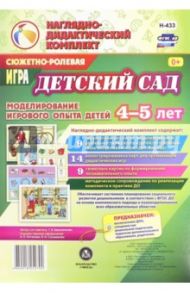 Сюжетно-ролевая игра "Детский сад". Моделирование игрового опыта детей 4-5 лет. ФГОС