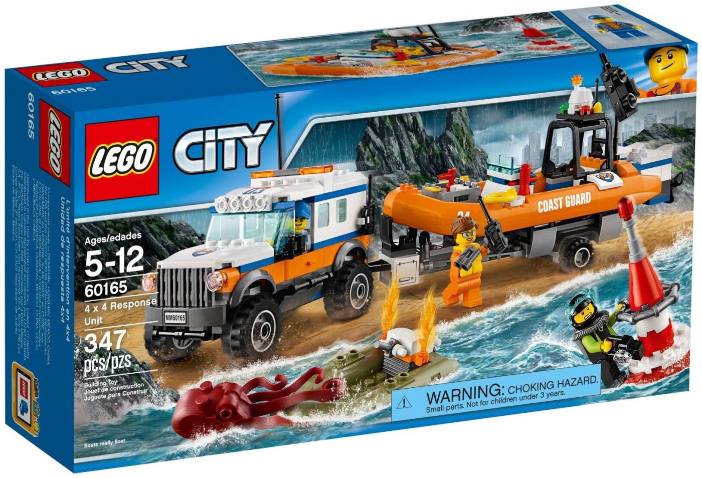 LEGO City 60165 Группа быстрого реагирования на внедорожнике