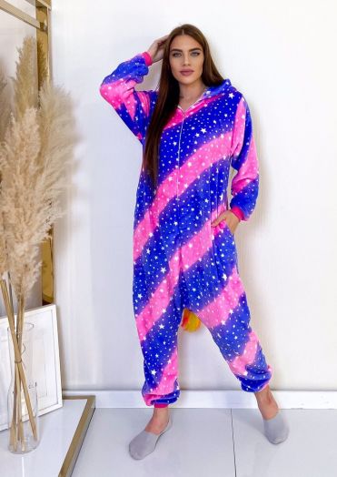 Кигуруми Единорог синяя галактика 14784