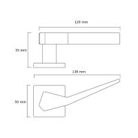 Ручка Enrico Cassina Upper C00699 схема