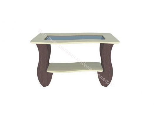 Журнальный стол №3 МДФ (стекло)