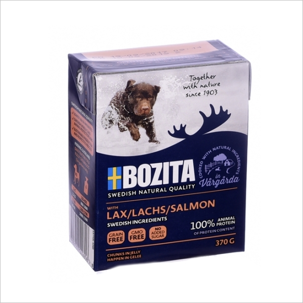 Влажный корм для собак всех пород Bozita Naturals с лососем