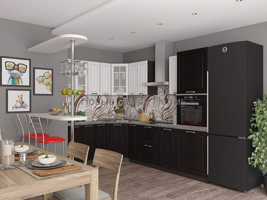 Кухня «Прага»: лаконичность и уют