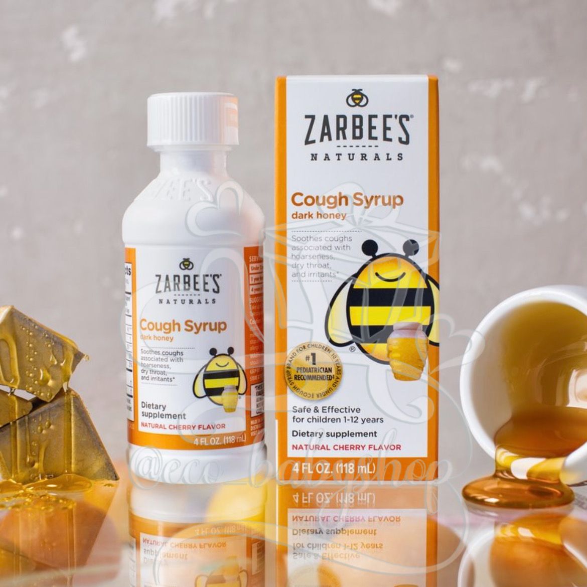 Сироп Zarbee's, Naturals Baby с 12 месяцев