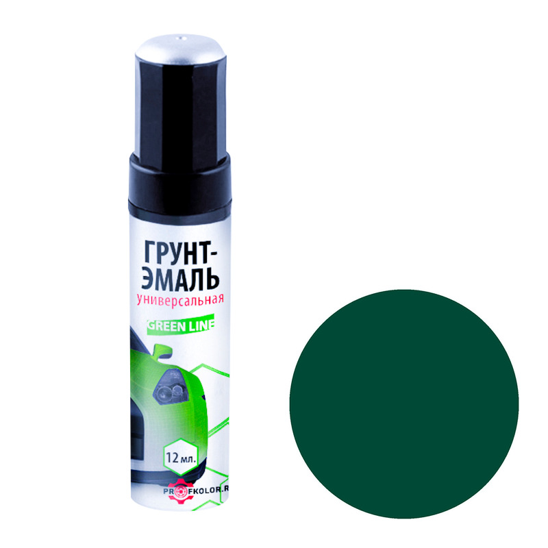 Profkolor Краска "Реставрационный карандаш" RAL 6035, название цвета "Perlgruen (перламутрово-зеленый)", полуматовый, объем 12 мл.