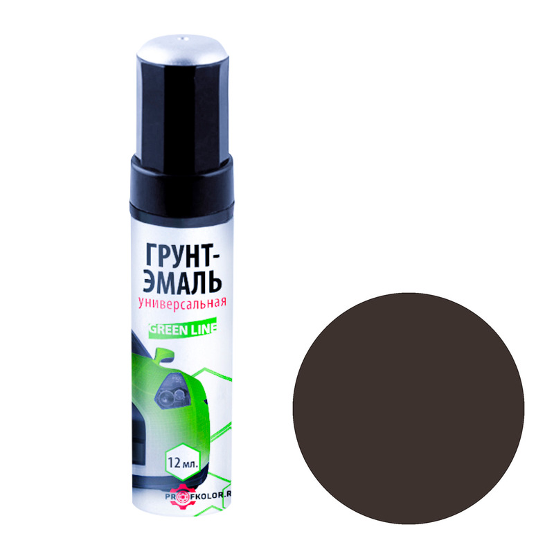 Profkolor Краска "Реставрационный карандаш" RAL 8019, название цвета "Graubraun (серо-коричневый)", объем 12 мл.