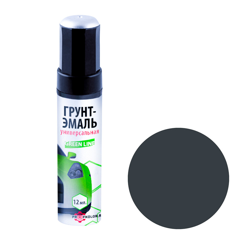 Profkolor Краска "Реставрационный карандаш" RAL 7026, название цвета "Granitgrau (гранитовый серый)", объем 12 мл.