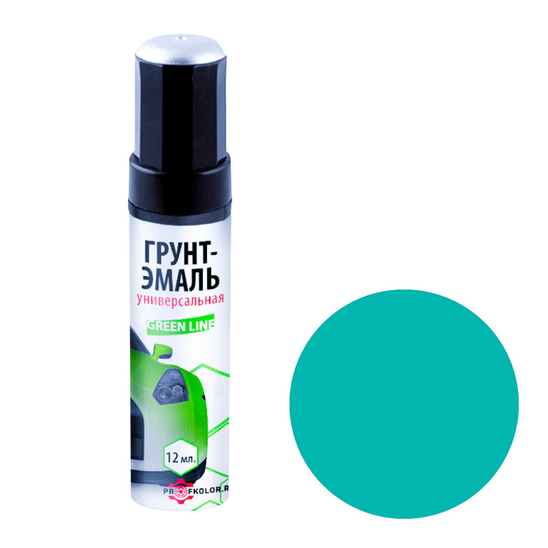 Profkolor Краска "Реставрационный карандаш" RAL 6027, название цвета "Lichtgruen (светло-зеленый)", объем 12 мл.