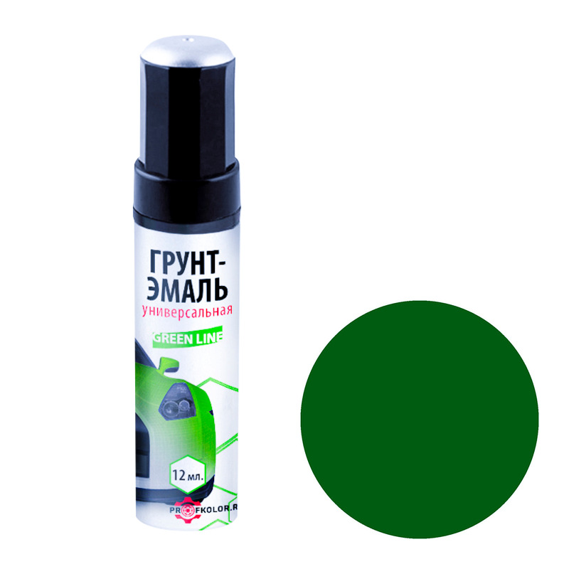Profkolor Краска "Реставрационный карандаш" RAL 6002, название цвета "Laubgruen (лиственно-зеленый)", объем 12 мл.