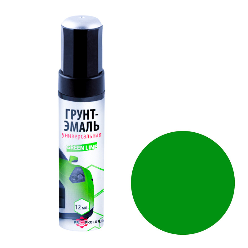 Profkolor Краска "Реставрационный карандаш" RAL 6018, название цвета "Gelbgruen (желто-зеленый)", объем 12 мл.