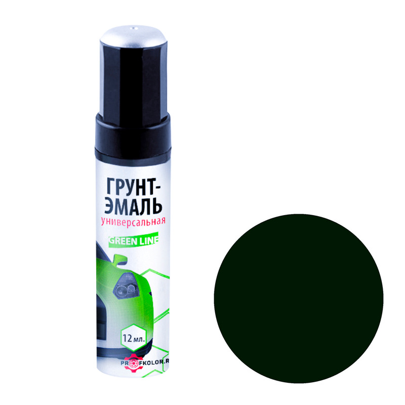 Profkolor Краска "Реставрационный карандаш" RAL 6009, название цвета "Tannengruen (пихтовый зеленый)", объем 12 мл.