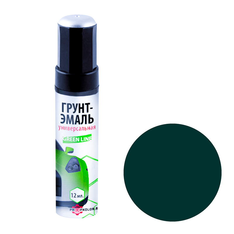 Profkolor Краска "Реставрационный карандаш" RAL 6004, название цвета "Blaugruen (сине-зеленый)", объем 12 мл.