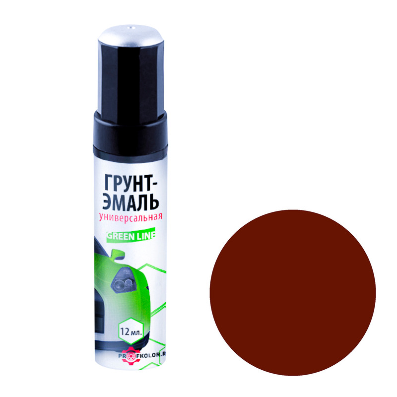 Profkolor Краска "Реставрационный карандаш" RAL 8011, название цвета "Nussbraun (орехово-коричневый)", объем 12 мл.