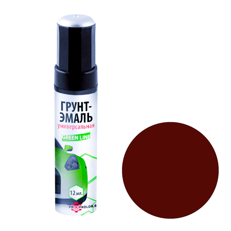 Profkolor Краска "Реставрационный карандаш" RAL 8016, название цвета "Mahagonibraun (махагон коричневый)", объем 12 мл.