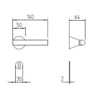 Ручка Mandelli 8021 Juno схема