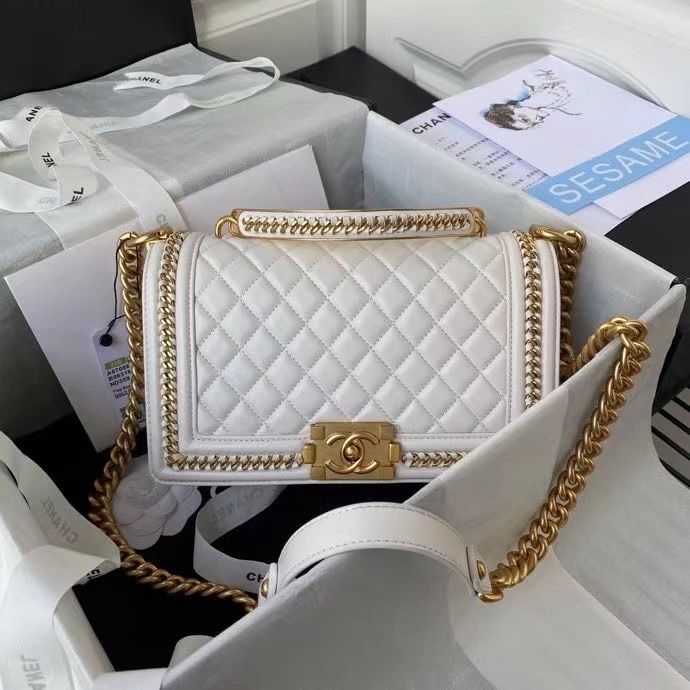 CHANEL LE BOY 25 cm