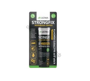 Клей Ultima StrongFix, холодная сварка, универсальный, быстрого действия 58гр