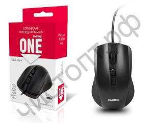 Мышь провод.USB Smartbuy ONE 352 черная (SBM-352-K)