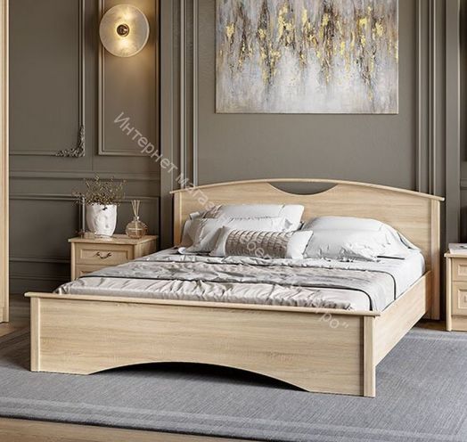 Кровать 1,4 м ЯН-32 "Янна" с низкой спинкой без ортопедического основания