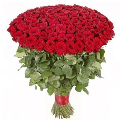 Букет 101 красная роза