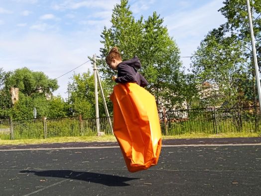 Мешок для забегов — командный аттракцион