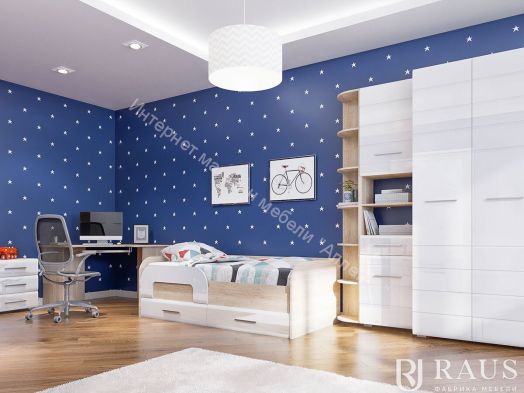 Кровать 0,9 м ДН-35 "Инесса NEW"