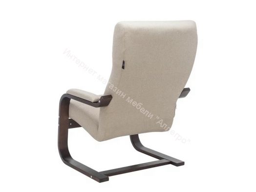 Кресло Leset Оскар ткань Малмо 05-Орех текстура