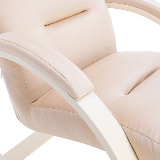 Кресло Leset Милано Velur V-18-Слоновая кость