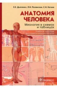 Анатомия человека. Миология в схемах и таблицах. Учебное пособие / Дьяченко Екатерина Евгеньевна, Полянская Людмила Иосифовна, Катаев Станислав Иванович