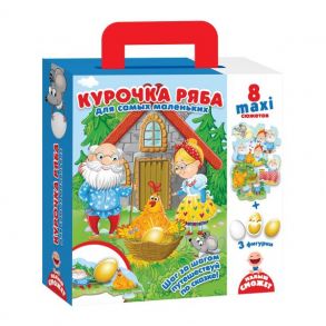 Игра настольная путешествие по сказке "Курочка Ряба"