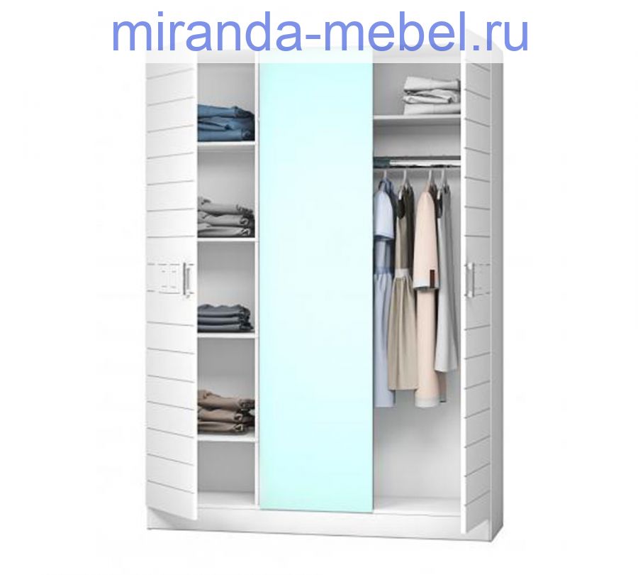 "Афина М" шкаф 3х ств 1,5