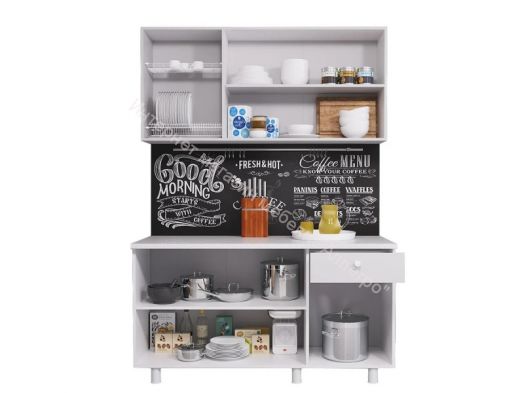 Кухонный гарнитур "Point" 1500 Крафт золотой/Бетон