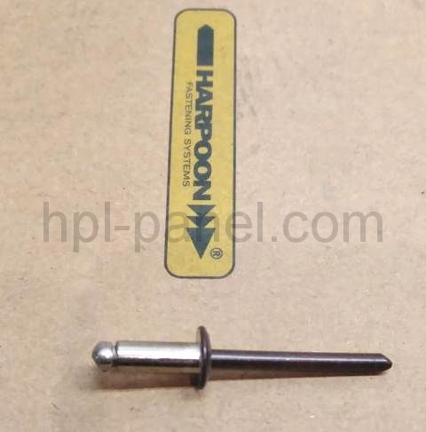 Заклепка вытяжная "HARPOON" А2/А2 (нерж./нерж.) 5,0x12.0 (011110915012)