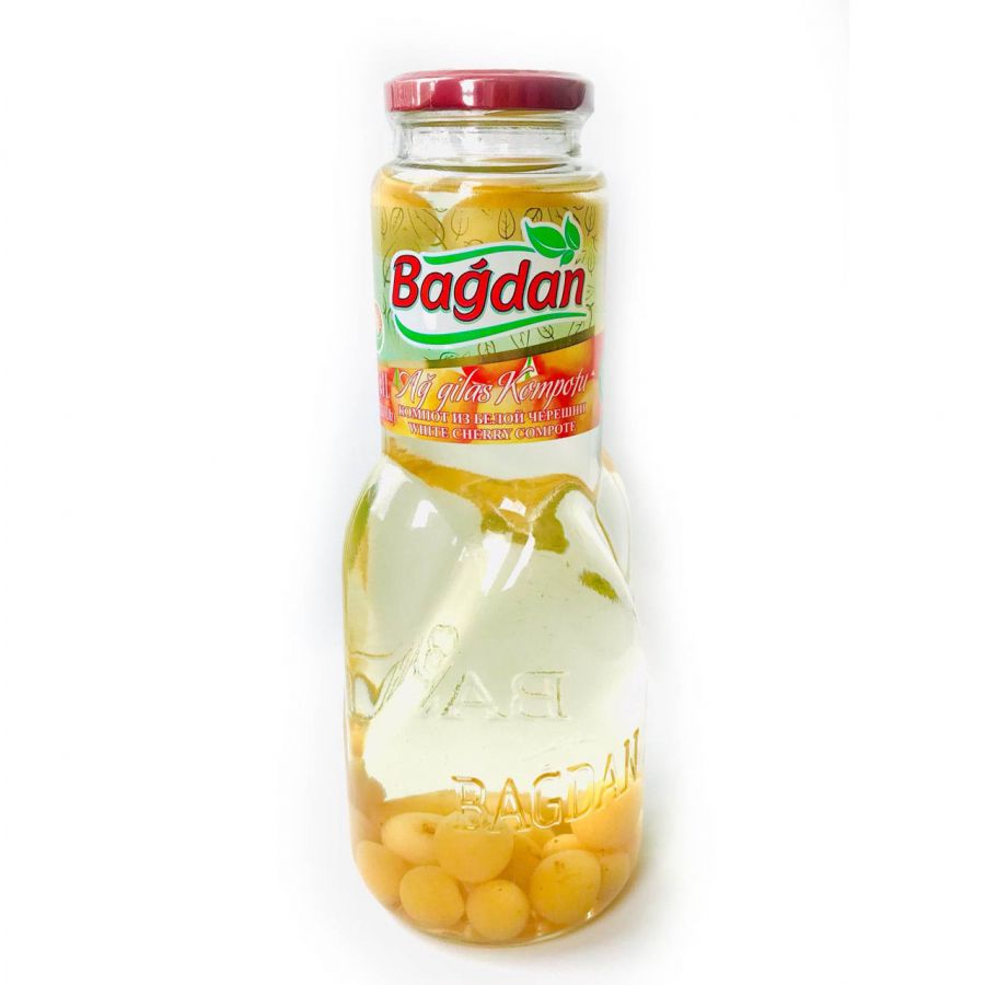 Компот Bogdan из белой черешни 1л