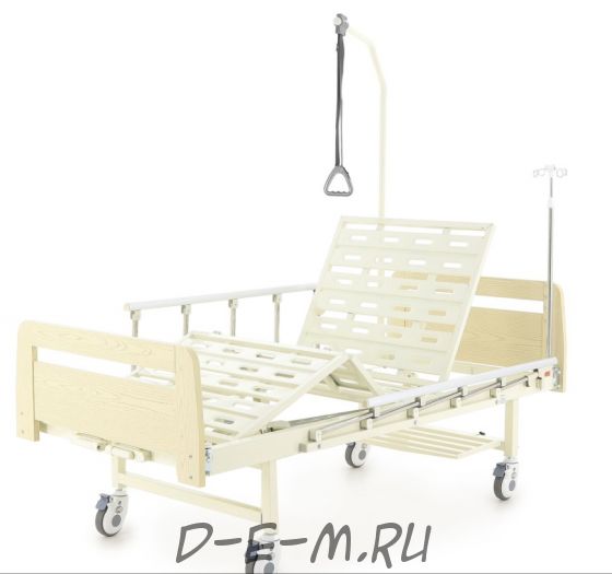 Кровать механическая Med-Mos Е-8 (MМ-2024Д-00) ЛДСП (2 функции)