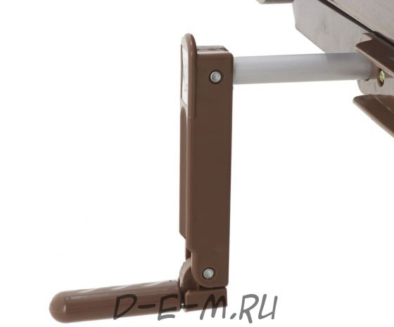 Кровать механическая Med-Mos Е-8 (MM-2024Н-02) (2 функции) ЛДСП с полкой и обеденным столиком