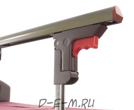 Кровать механическая Med-Mos Е-8 (MM-2024Н-02) (2 функции) ЛДСП с полкой и обеденным столиком