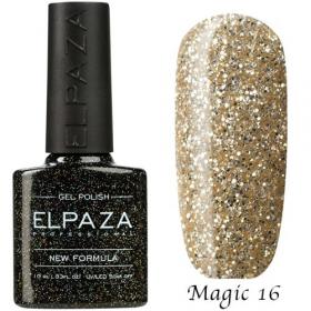 ELPAZA  Гель-лак  MAGIC STARS №16 Белое золото  10 мл