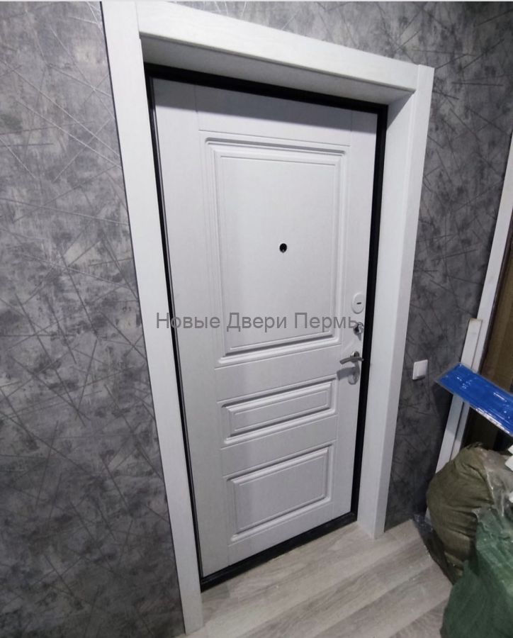 "Монолит Броня" Скол дуба белый Повышенная шумоизоляция двери, взломостойкость