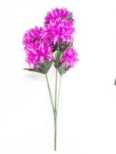 Искусственный букет  хризантем 6 голов 57 см 3 расцветки