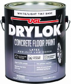 Краска для Бетонных-Гаражных Полов Drylok Concrete Floor Paint 3.78л на Латексной Основе, Износостойкая / Дрилок