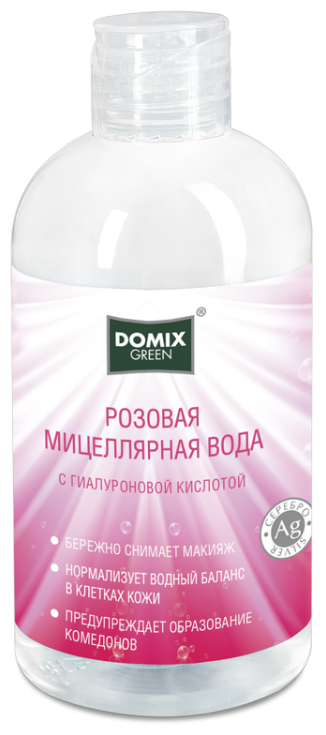 388884 Розовая мицеллярная вода "DOMIX GREEN" 260мл