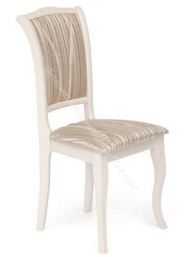 Стул Opera Ivory White - Бежевый - рисунок Золотистый (Op-sc)