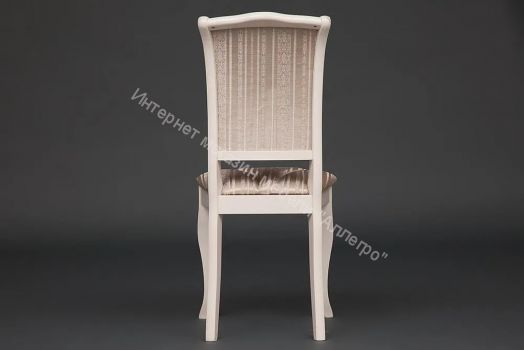 Стул Opera Ivory White - Бежевый - рисунок Золотистый (Op-sc)