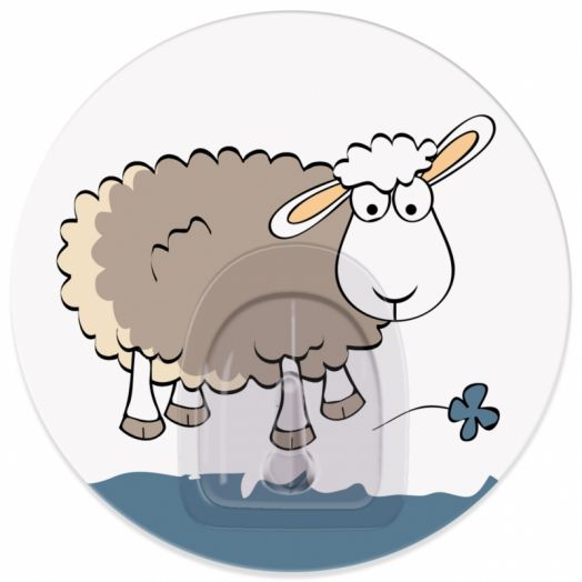 Крючок адгезивный  FUNNY SHEEP TELA самоклеющийся (18693) TATKRAFT