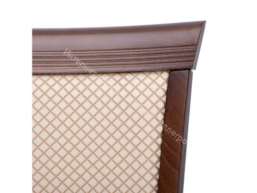 Стул Leset Монтана Орех шоколадный Т19/жаккард Атина золотой Ж4.02