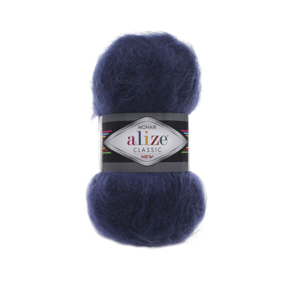 Mohair classik (Alize) 395-т. синий